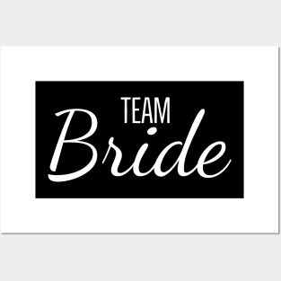 Team Bride design for dark colors Posters and Art